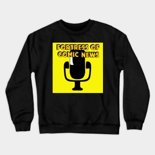 Fortress of Comic News Microphone Crewneck Sweatshirt